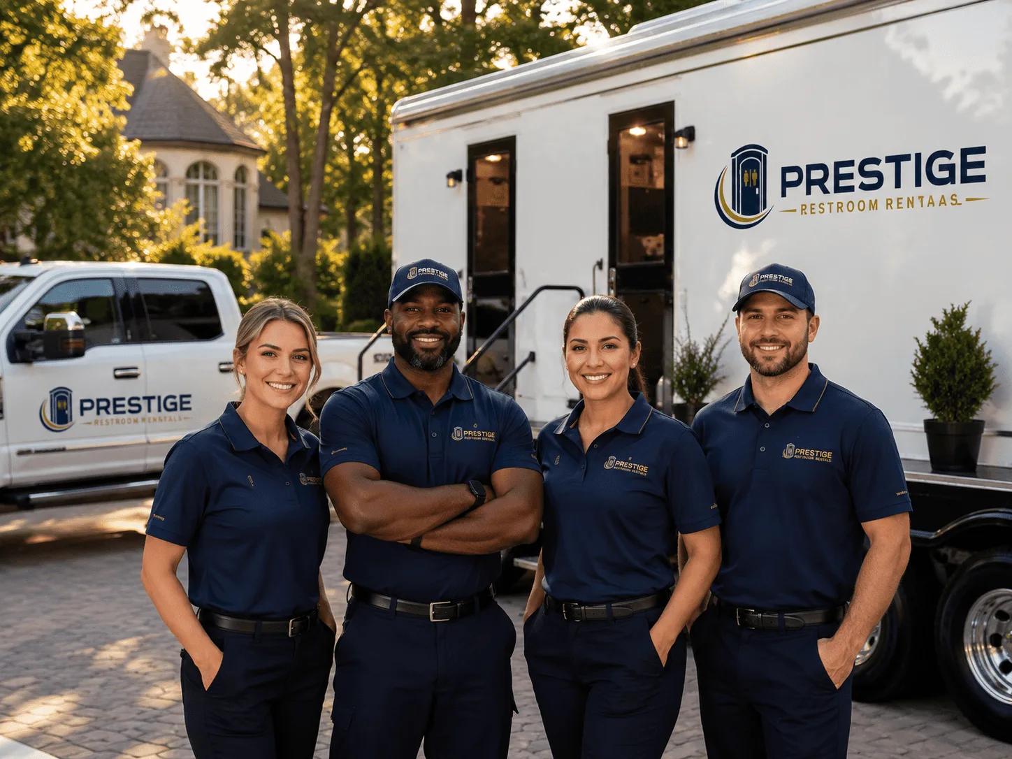 Trusted Luxury Portable Restrooms company in Melrose, LA